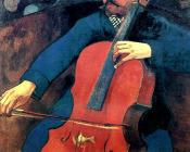 保罗高更 - The Cellist